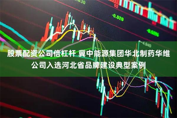 股票配資公司倍杠桿 冀中能源集團華北制藥華維公司入選河北省品牌建設典型案例